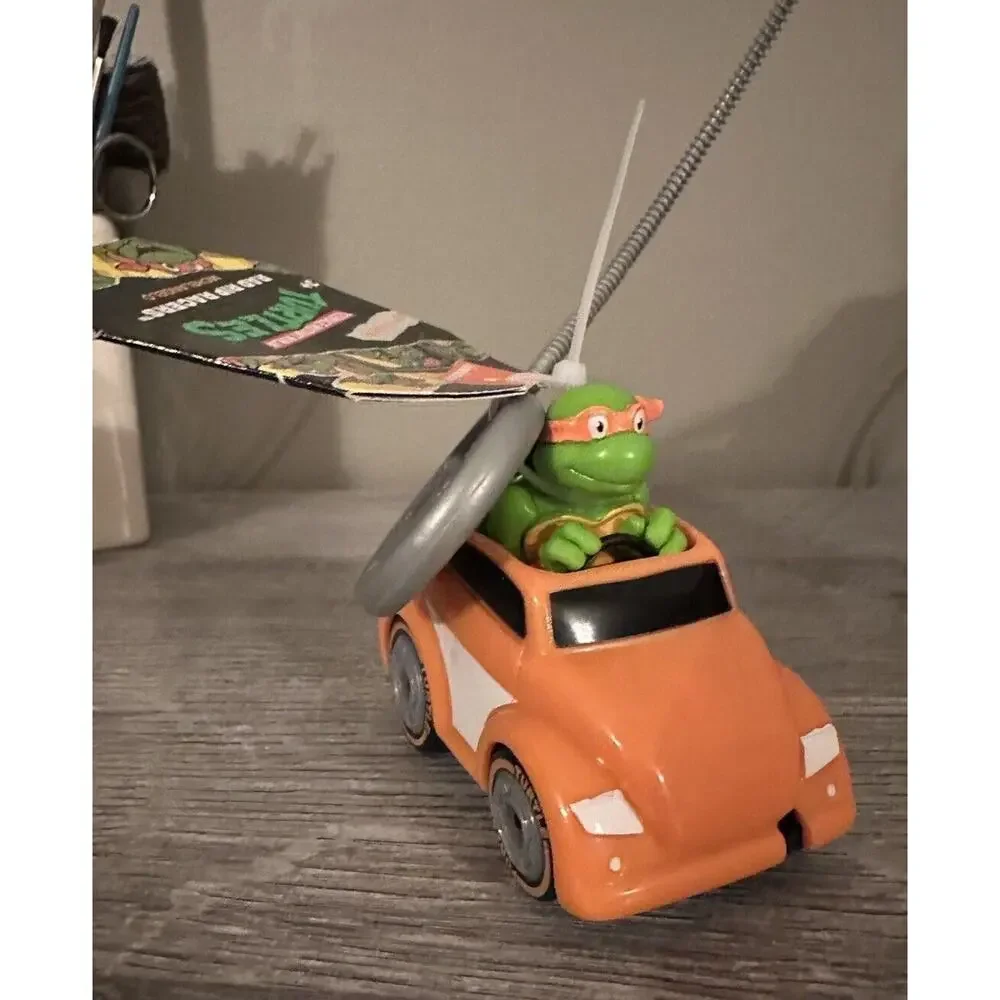 Teenage Mutant Ninja Turtles Rad Rip Racers Pull Back Car NEW Complete Set of 4 - Picture 4 of 16